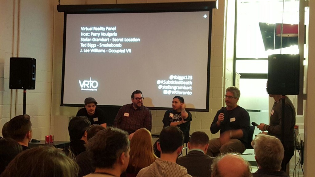 VRTO Virtual Reality Panelists January 2016
