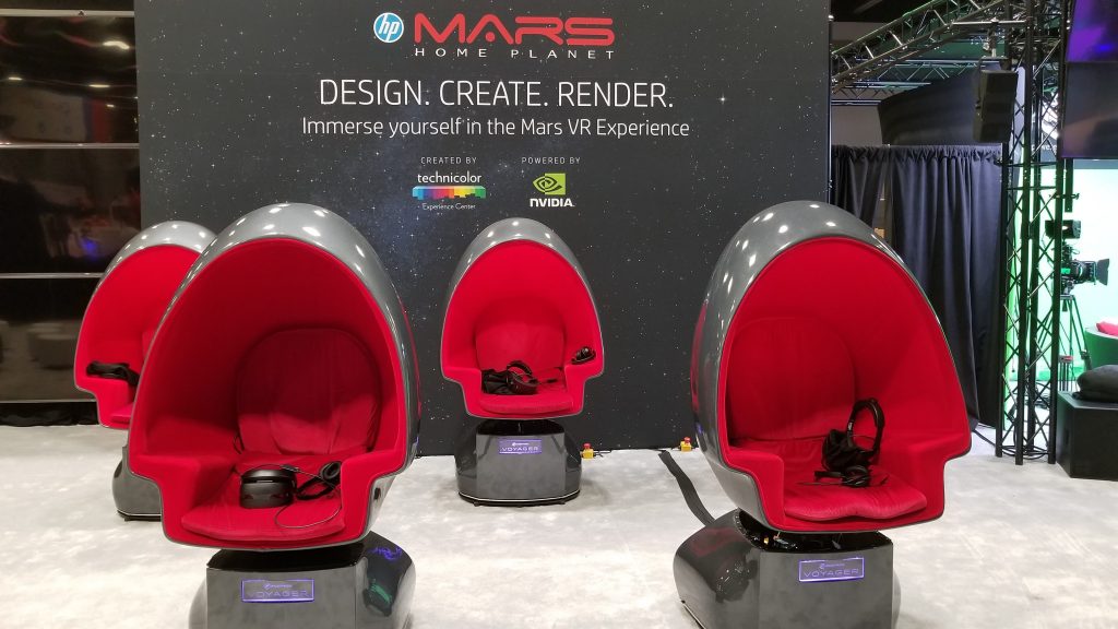 Hp Mars Expedition VR - Siggraph 2018